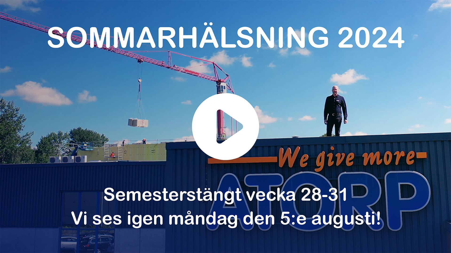ATORP Sommarhälsning 2024 Omslagsbild Playknapp 1080Px V2